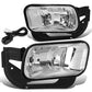 09-12 Dodge Ram 1500 / 11-18 Ram 2500 3500 Fog Lights Chrome Clear