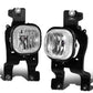 2008-2010 Ford F-250 F-350 F-450 F-550 Super Duty Fog Lights Chrome