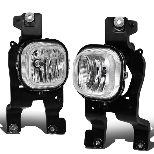 2008-2010 Ford F-250 F-350 F-450 F-550 Super Duty Fog Lights Chrome