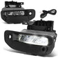 2019-2022 RAM 1500 LED Fog Lights Chrome/Clear w/ Parking Sensors