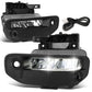 2019-2022 RAM 1500 LED Fog Lights Chrome/Clear w/ Parking Sensors