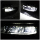 2019-2022 RAM 1500 LED Fog Lights Chrome/Clear w/ Parking Sensors