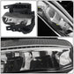 2019-2022 RAM 1500 LED Fog Lights Chrome/Clear w/ Parking Sensors