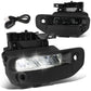 2019-2022 RAM 1500 LED Smoked Fog Lights w/ Parking Sensor Compatibility