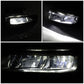 2019-2022 RAM 1500 LED Smoked Fog Lights w/ Parking Sensor Compatibility
