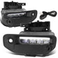 2019-2022 RAM 1500 LED DRL Fog Lights Chrome Clear