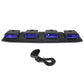 Universal Roof Mounted Fog Lights 38" Blue H3 Bulb with Switch