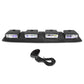 Universal 38" Neo Chrome Roof Mounted Fog Lights w/ Switch & Wiring
