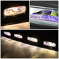 Universal 38" Neo Chrome Roof Mounted Fog Lights w/ Switch & Wiring