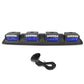 Universal 38" Roof Mounted Fog Lights with 24 LED & H3 Bulb Blue