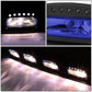 Universal 38" Roof Mounted Fog Lights with 24 LED & H3 Bulb Blue