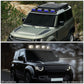Universal 38" Roof Mounted Fog Lights with 24 LED & H3 Bulb Blue