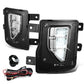 2016-2019 Chevrolet Silverado 1500 Full LED Clear Fog Lights