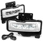 2016-2018 GMC Sierra 1500 Full LED Fog Lights - Clear