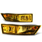 07-14 Cadillac Escalade Fog Lights with Switch and Bezel - H10 Amber