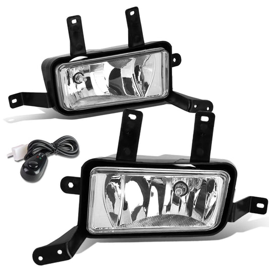 15-20 Chevy Tahoe Suburban GMC Yukon Fog Lights with Switch Chrome