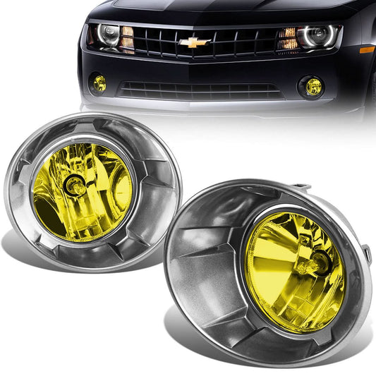 2010-2013 Chevrolet Camaro Amber Fog Lights with Bezel