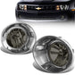 2010-2013 Chevrolet Camaro Smoke Fog Lights with Bezel 5202 Bulb