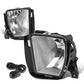 2013-2018 Ram 1500 Fog Lights with Switch - Chrome/Clear