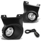 2009-2014 Ford F-150 Fog Lights with Switch and Bezel Chrome