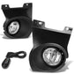 2009-2014 Ford F-150 Fog Lights with Switch and Bezel Chrome