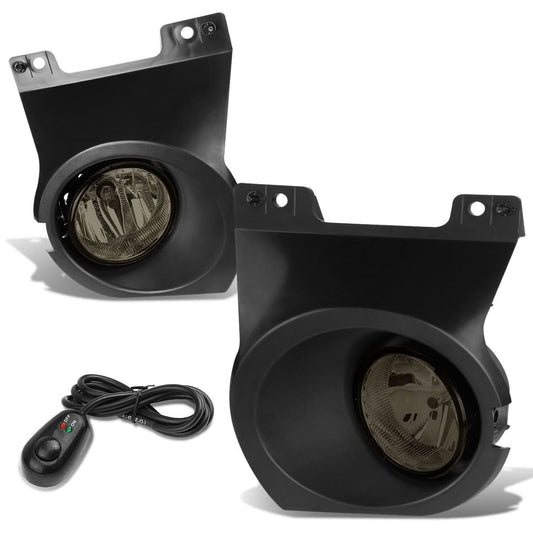 2009-2014 Ford F-150 Fog Lights with Switch and Bezel - Smoke