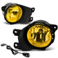 2008-2017 Toyota Sequoia Fog Lights with Switch H10 Bulb Amber