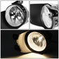 08-17 Toyota Sequoia Fog Lights with Switch H10 Bulb Chrome Clear