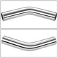 Universal 3" 45 Degree Aluminum Intercooler Piping - Polished