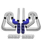 Universal 2.75" Aluminum Intercooler Piping Kit - 8PC with Clamps