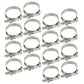 Universal 2.75" Aluminum Intercooler Piping Kit - 8PC w/ Clamps