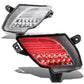 2013-2016 Mazda CX-5 LED Rear Brake Light Fog Lights - Chrome