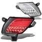 2013-2016 Mazda CX-5 LED Rear Brake Light Fog Lights - Chrome