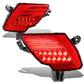 2013-2016 Mazda CX5 Rear LED Brake Fog Lights - Red