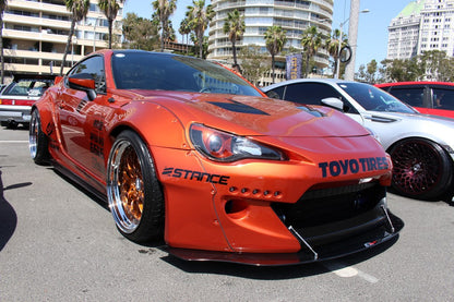 Scion FR-S/ Subaru BRZ RB Version 2 Carbon Fiber Front Wind Splitter 2013-2016