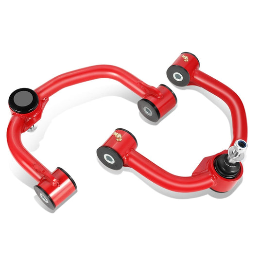 2004-2020 Ford F-150 Front Upper Control Arms Red Black