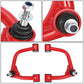 2005+ Toyota Tacoma 4WD/Prerunner Front Upper Control Arm - Red+Black