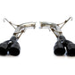 FactionFab Axle Back Exhaust Black Chrome Tip 2022 + WRX