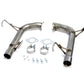 FactionFab Axle Back Exhaust Black Chrome Tip 2022 + WRX
