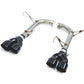 FactionFab Axle Back Exhaust Black Chrome Tip 2022 + WRX