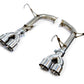 FactionFab Axle Back Exhaust Polished Tip 2022+ WRX