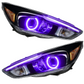 Ford Focus RS/ST Flow Series/Color Chasing DRL + Halo (2015-2017)