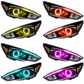 Ford Focus RS/ST Flow Series/Color Chasing DRL + Halo (2015-2017)