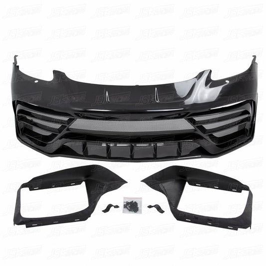 Half Carbon Fiber Front Bumper for Porsche Cayman 718 Gen 16-18
