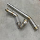 CCdesign Full 3.5" Downpipe MK7/7.5 VW Golf R & 8V/8S Audi A3/S3 AWD