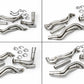 SPDZ1 2015-2025 Ford F150 1 7/8" Long Tube Headers with Off Road Pipe