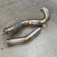 CCdesign 3.5" GESi Catted Downpipe MK7/7.5 VW GTI/Jetta 2.0T & 8V/8S Audi A3 FWD