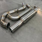 CCdesign **MK8** VW Golf GTI 3.5" Single Exit Catback Exhaust (Driver Side)