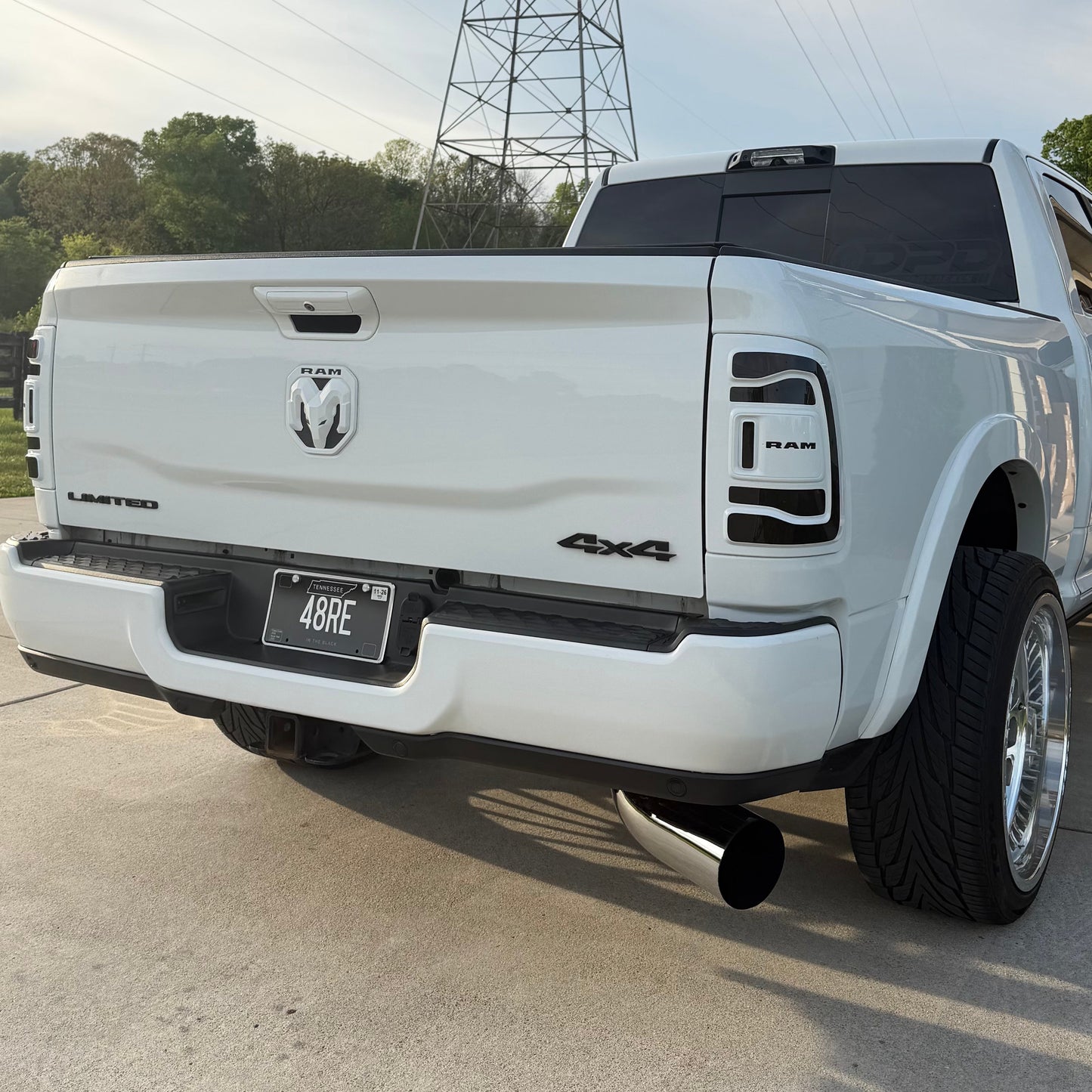 5 inch to 6 inch Chrome Elbow Exhaust Tip