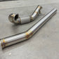 CCdesign Full 3.5" Downpipe MK7/7.5 VW Golf R & 8V/8S Audi A3/S3 AWD
